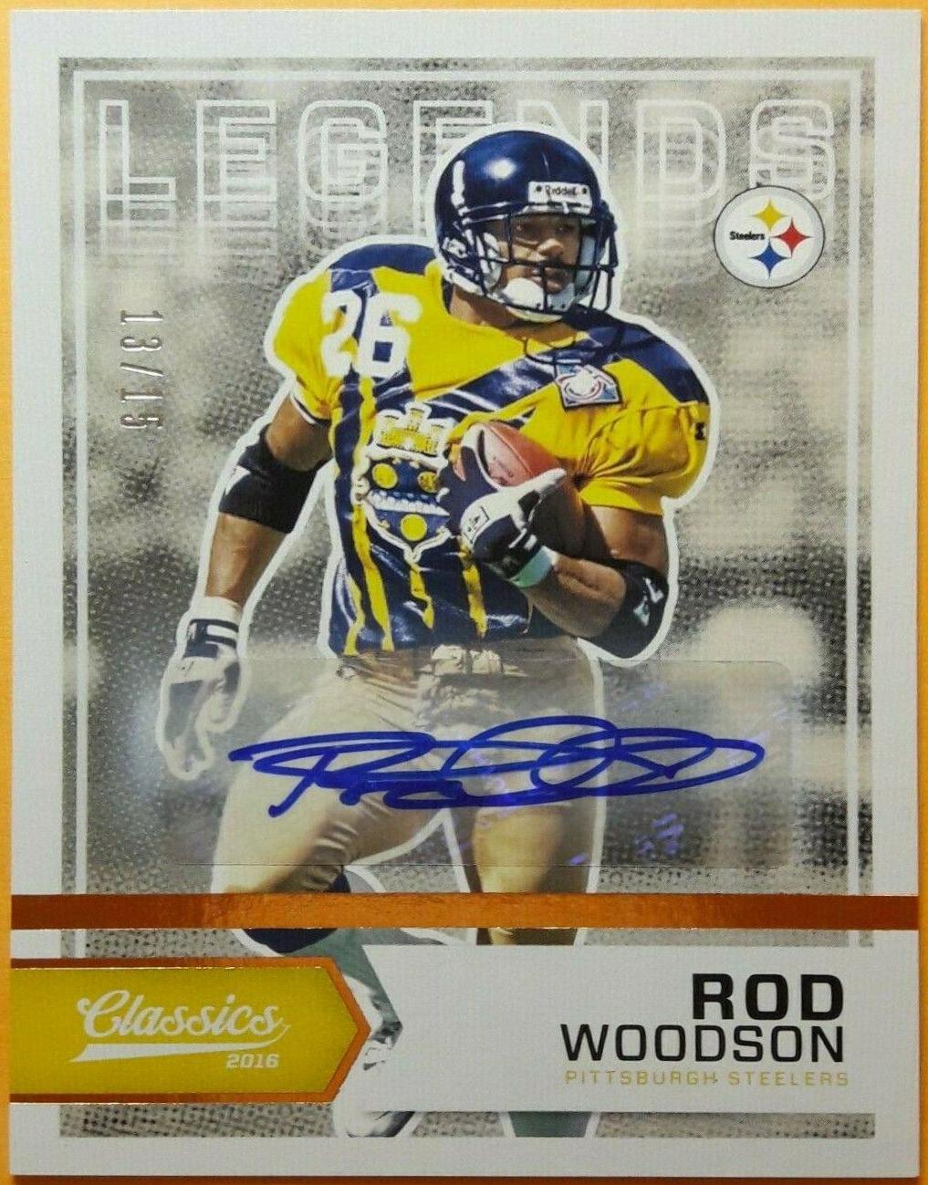 Rod Woodson [Autograph Bronze] #103