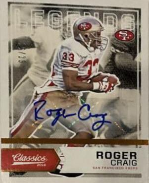 Roger Craig [Autograph Bronze] #113