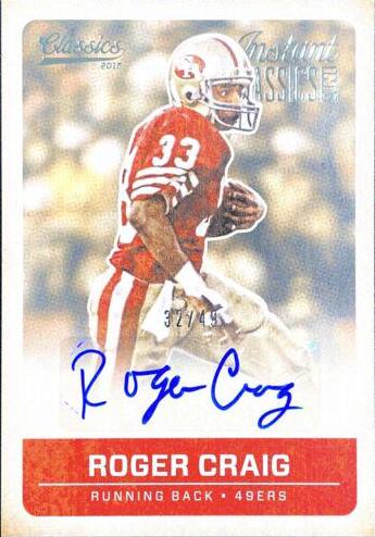 Roger Craig [Autograph] #113