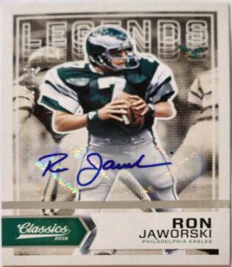 Ron Jaworski [Autograph Silver] #133