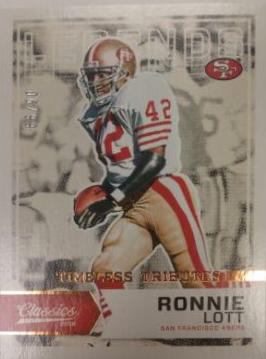 Ronnie Lott [Timeless Tributes Bronze] #143