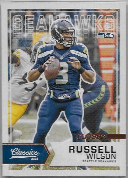 Russell Wilson [Blue Jersey Glossy] #71