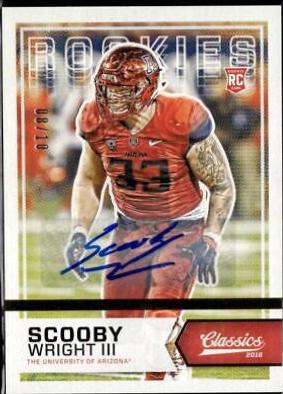 Scooby Wright III [Autograph Gold] #211