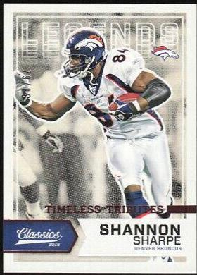 Shannon Sharpe [Timeless Tributes Bronze] #153