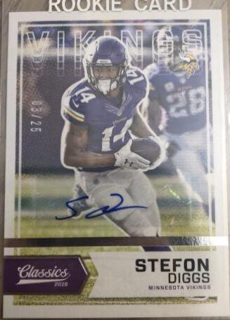 Stefon Diggs [Autograph] #14