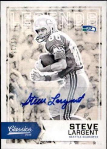 Steve Largent [Autograph] #163