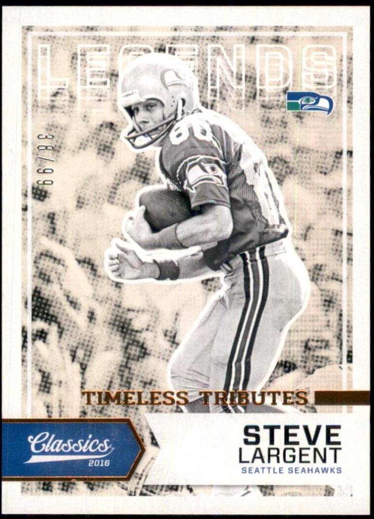 Steve Largent [Timeless Tributes Bronze] #163