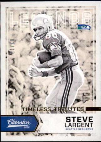 Steve Largent [Timeless Tributes Gold] #163