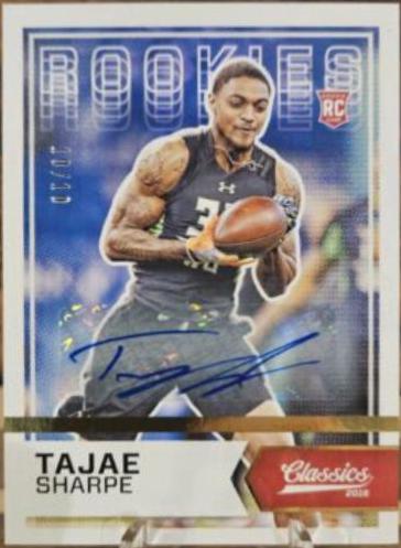 Tajae Sharpe [Autograph Gold] #271
