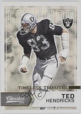 Ted Hendricks [Timeless Tributes Gold] #183