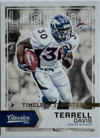 Terrell Davis [Timeless Tributes Gold] #193
