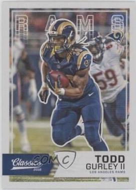 Todd Gurley [Blue Jersey Red Back] #13