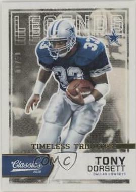 Tony Dorsett [Timeless Tributes Gold] #135