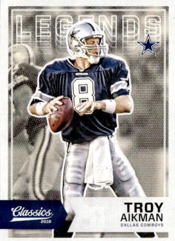 Troy Aikman [Blue Jersey] #155
