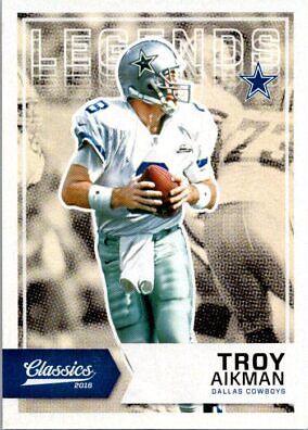 Troy Aikman [White Jersey Red Back] #155
