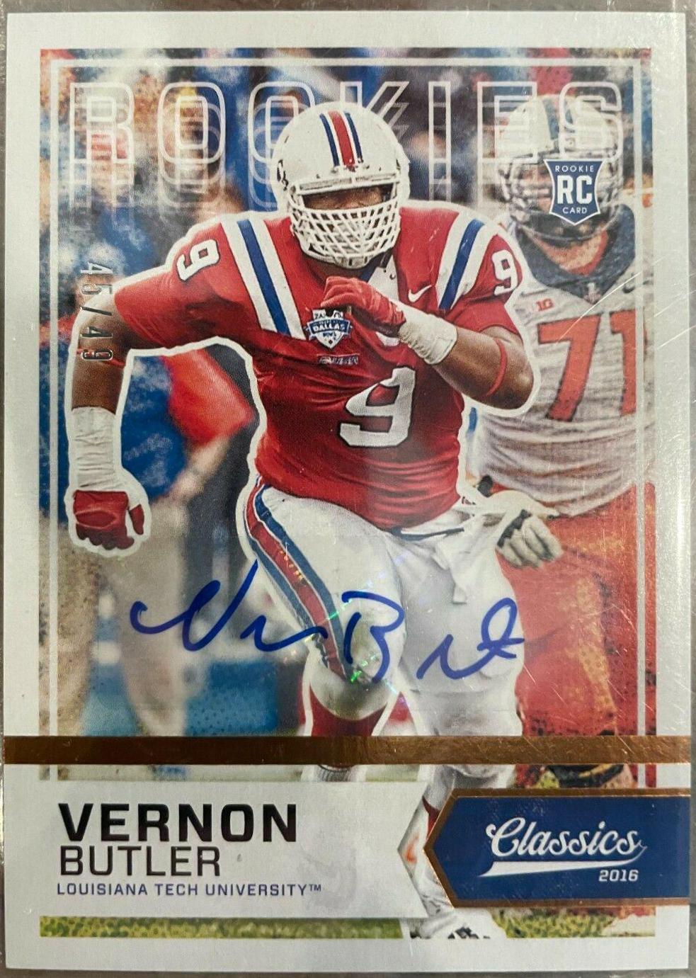 Vernon Butler [Autograph] #213