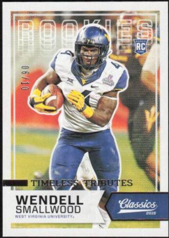 Wendell Smallwood [Timeless Tributes Gold] #263