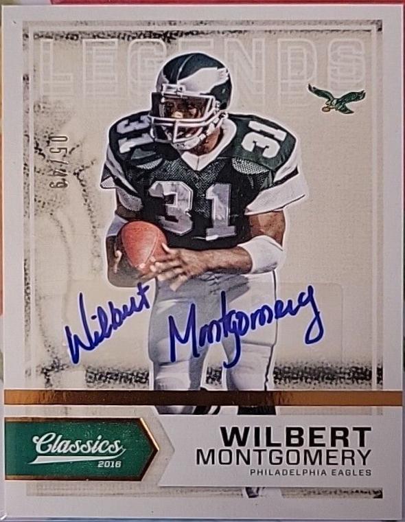Wilbert Montgomery [Autograph Bronze] #185