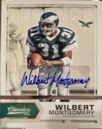Wilbert Montgomery [Autograph Silver] #185