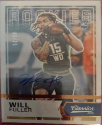 Will Fuller [Autograph Bronze] #273