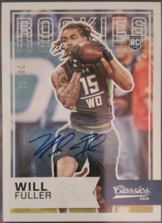Will Fuller [Autograph Silver] #273