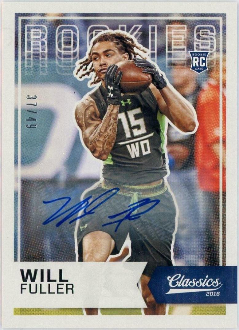 Will Fuller [Autograph] #273