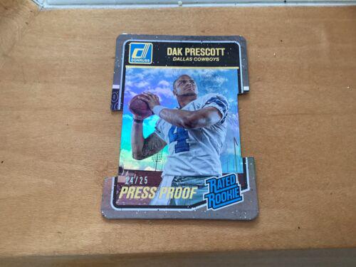 Dak Prescott [Press Proof Gold Die Cut] #362