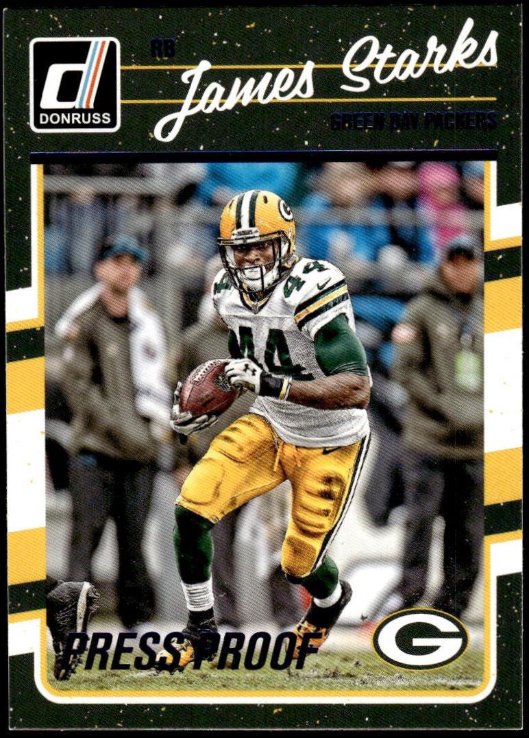 James Starks [Press Proof Blue] #106