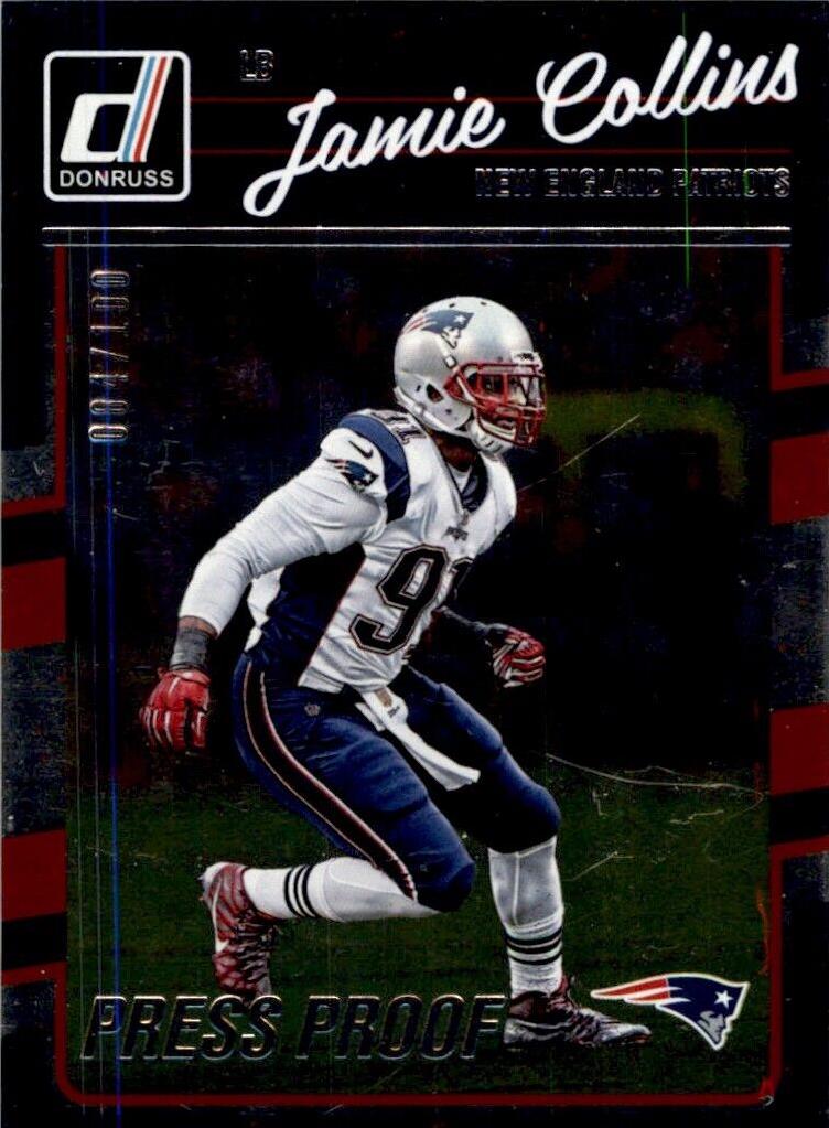 Jamie Collins [Press Proof Silver] #185