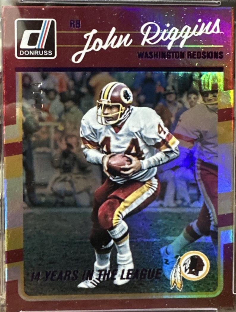 John Riggins [Years Stat Line] #299