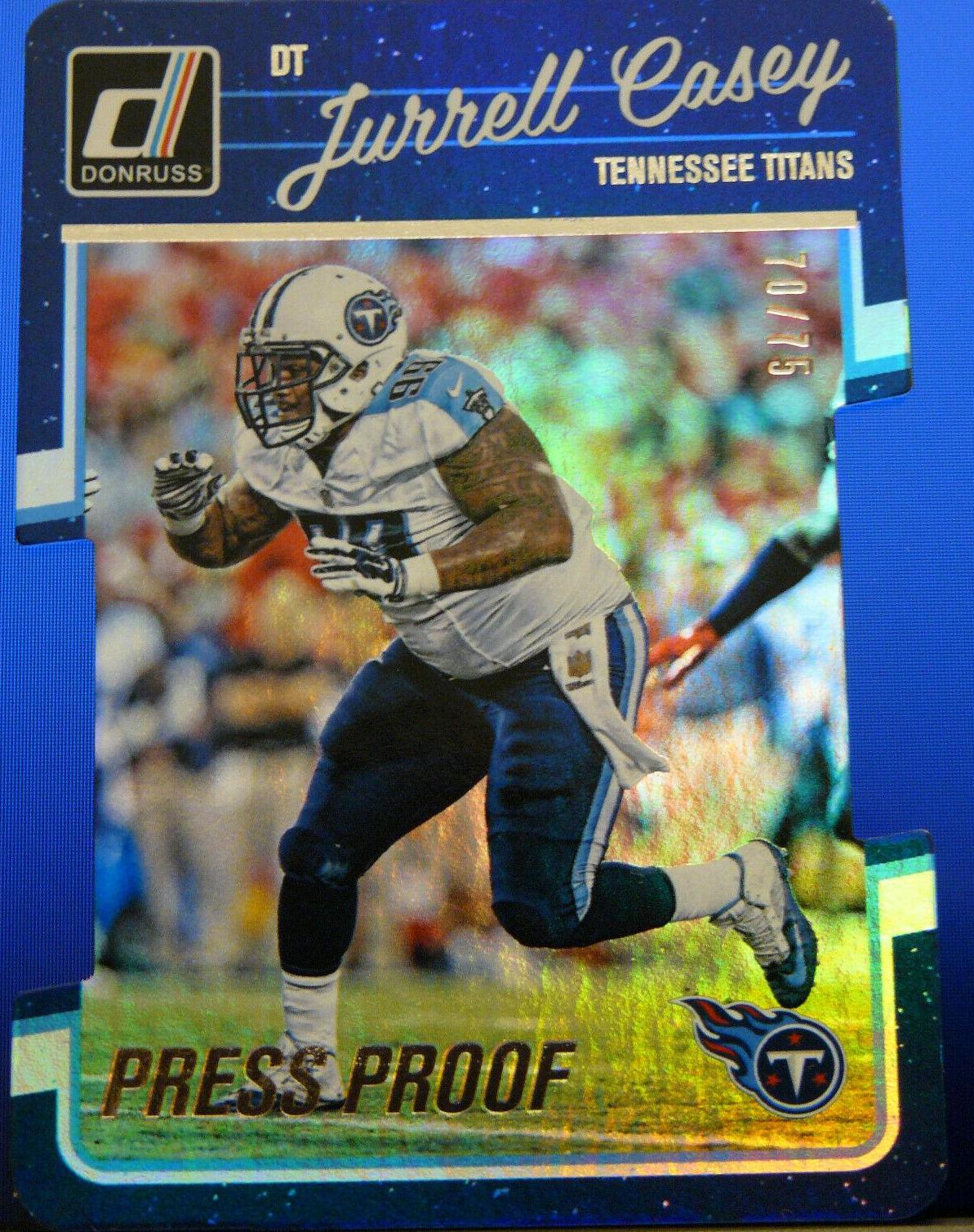 Jurrell Casey [Press Proof Silver Die Cut] #288