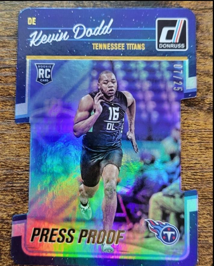 Kevin Dodd [Press Proof Gold Die Cut] #329
