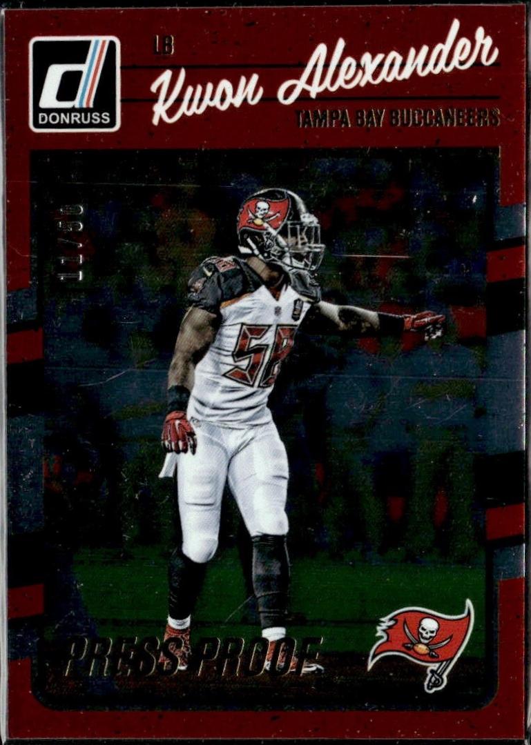 Kwon Alexander [Press Proof Gold] #280