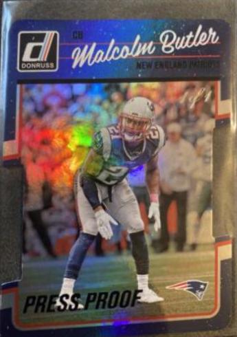 Malcolm Butler [Press Proof Silver] #188