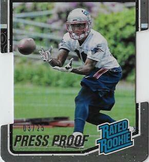 Malcolm Mitchell [Press Proof Gold Die Cut] #385