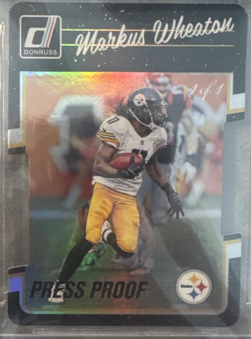 Markus Wheaton [Press Proof Silver Die Cut] #239
