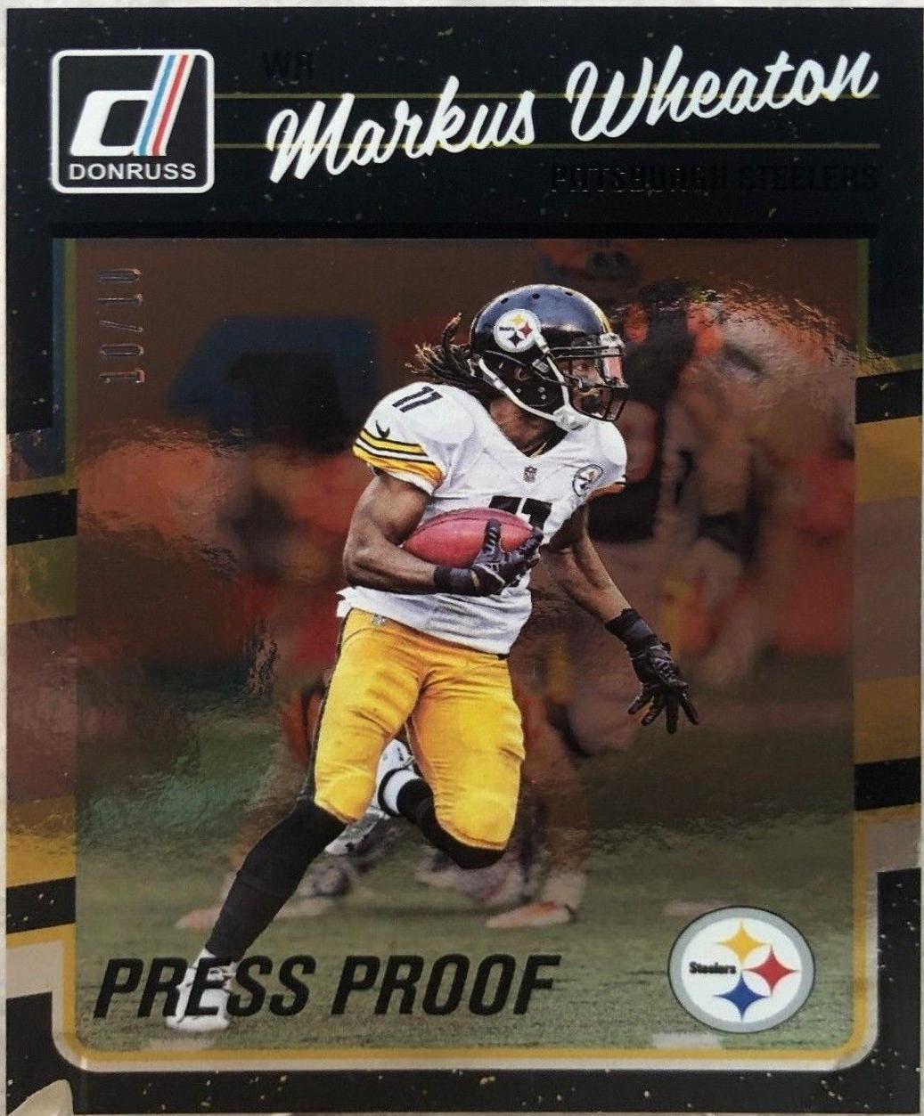Markus Wheaton [Press Proof Silver] #239