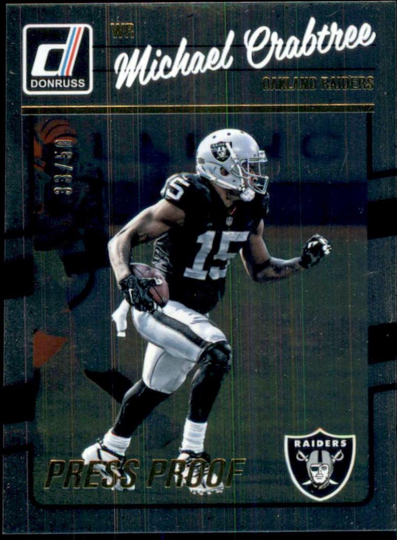 Michael Crabtree [Press Proof Gold] #220