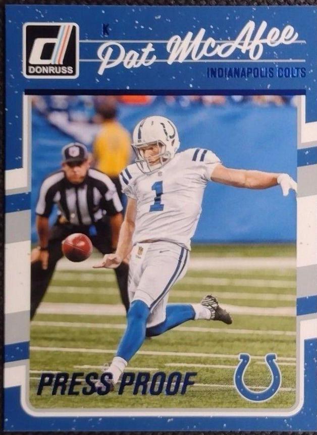 Pat McAfee [Press Proof Blue] #131