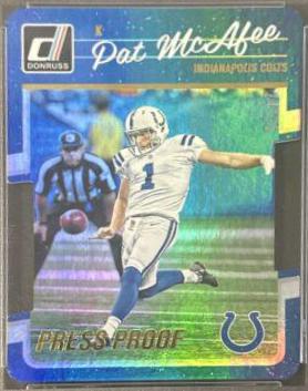 Pat McAfee [Press Proof Gold Die Cut] #131