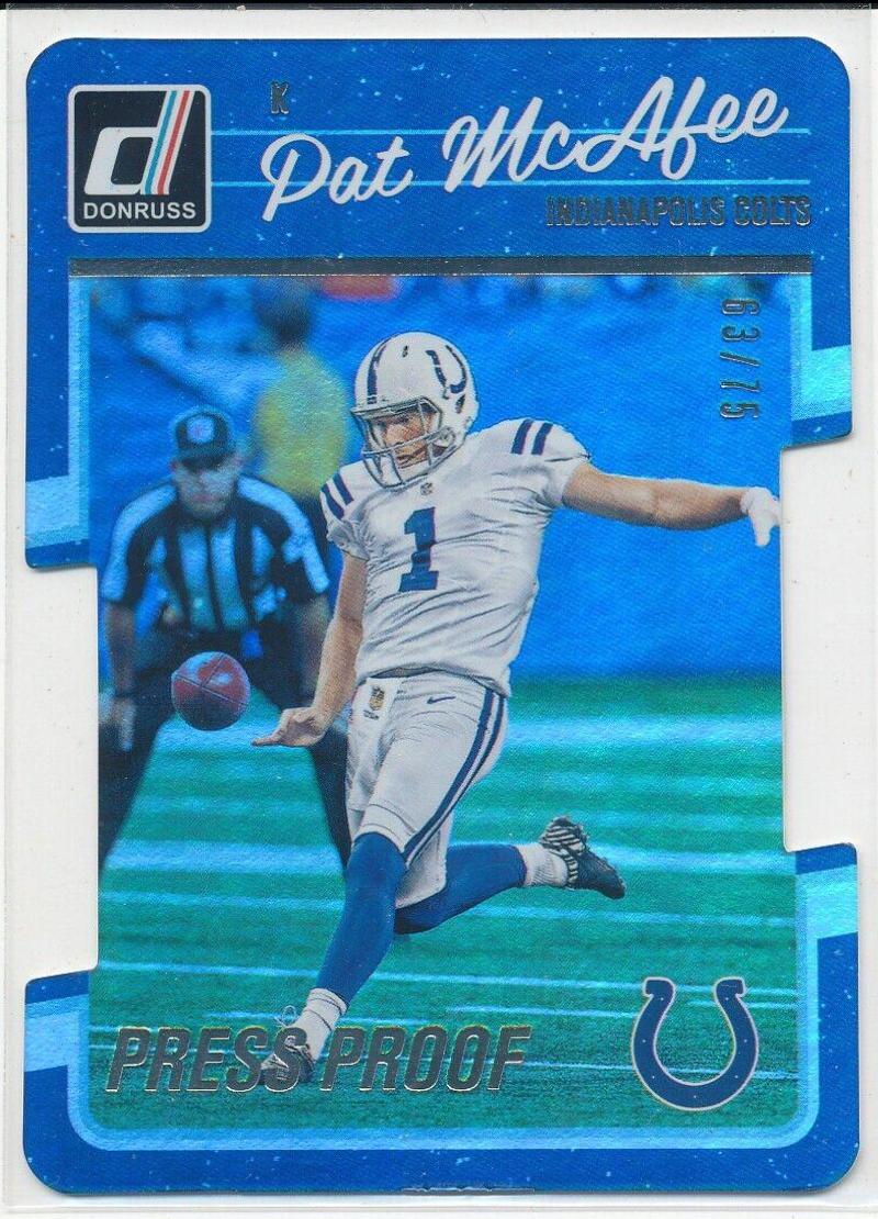 Pat McAfee [Press Proof Silver Die Cut] #131
