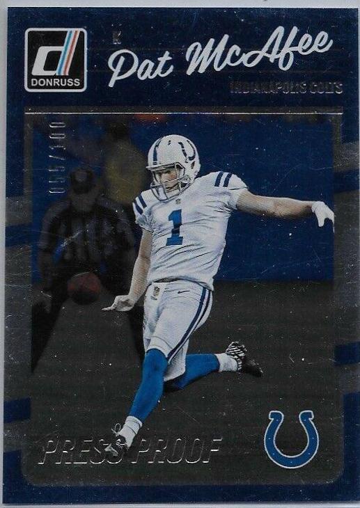 Pat McAfee [Press Proof Silver] #131