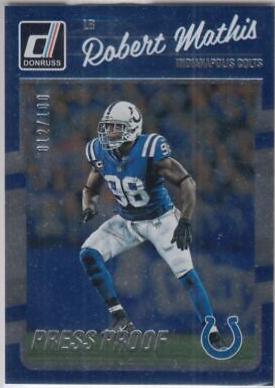 Robert Mathis [Press Proof Silver] #130