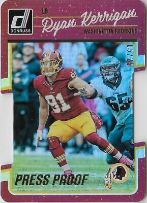 Ryan Kerrigan [Press Proof Gold Die Cut] #297