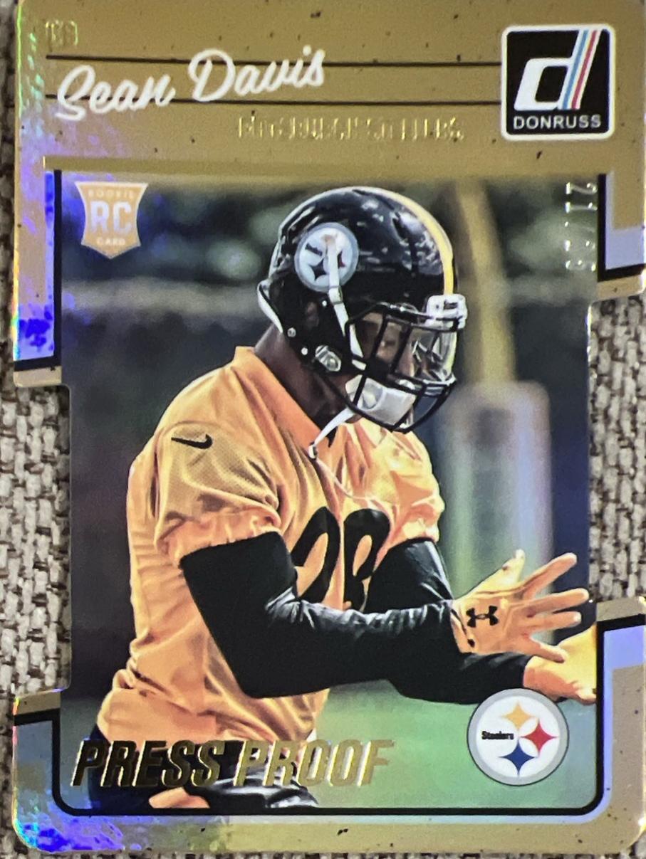 Sean Davis [Press Proof Gold Die Cut] #338
