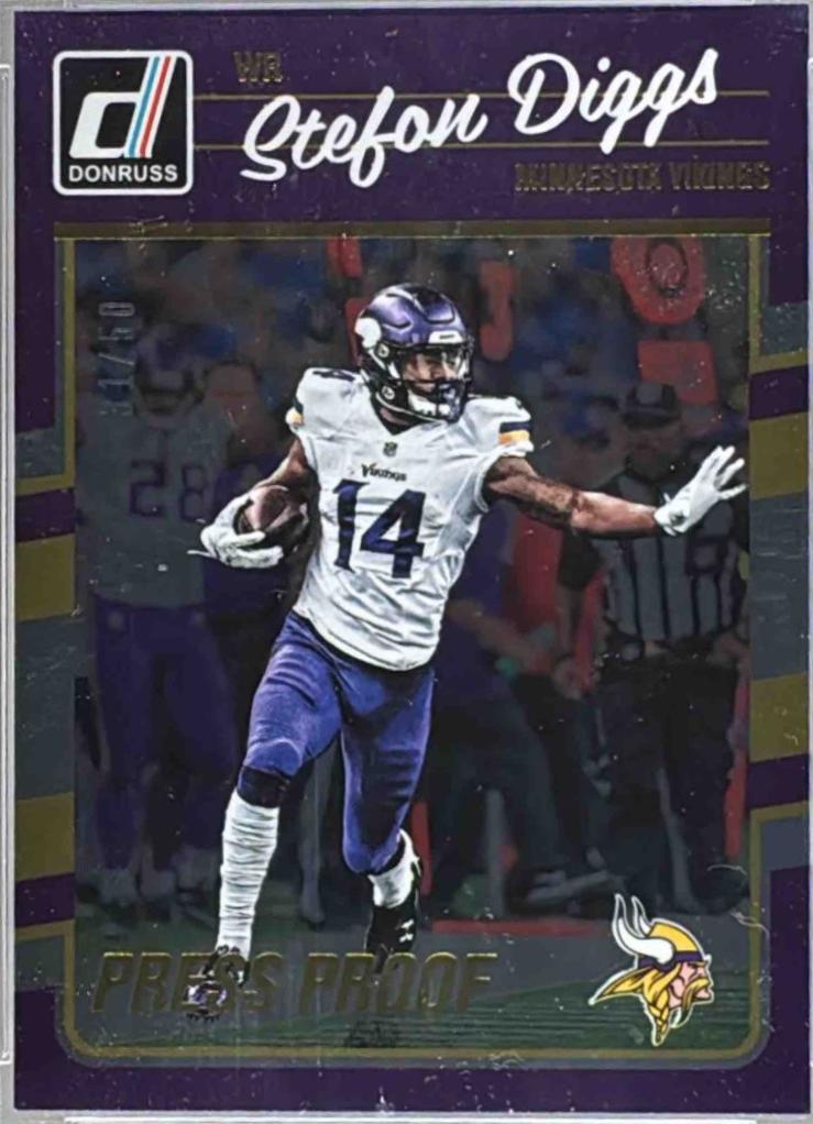 Stefon Diggs [Press Proof Gold] #173