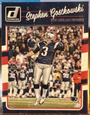 Stephen Gostkowski [Aqueous Test] #186