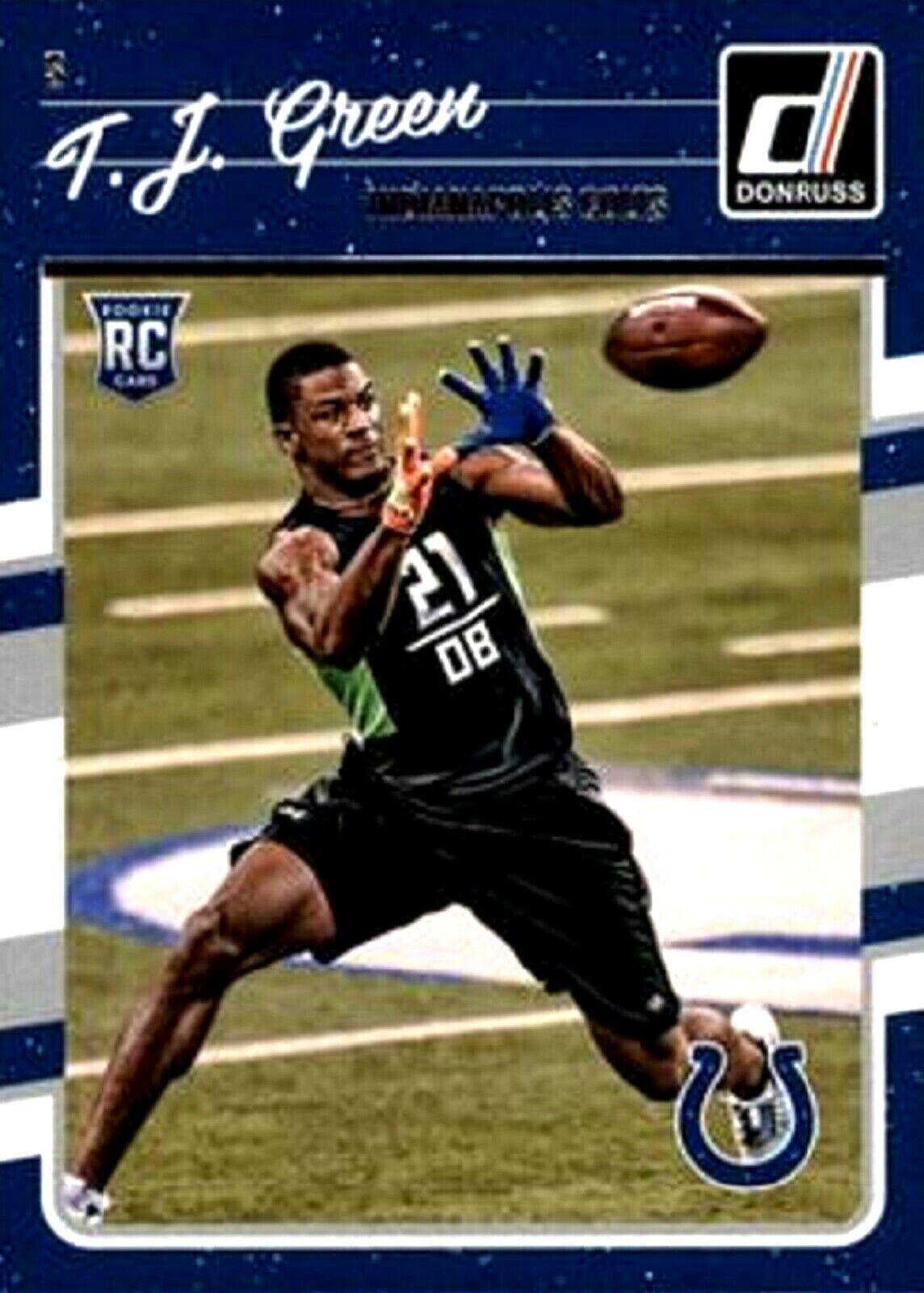 T.J. Green [Press Proof Green] #343