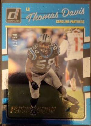 Thomas Davis [Press Proof Gold] #46