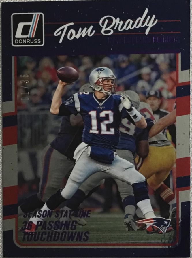 Tom Brady [Season Stat Line] #180